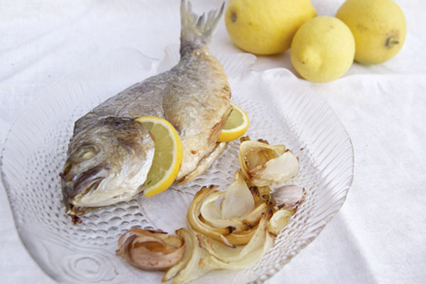 Dorada al horno