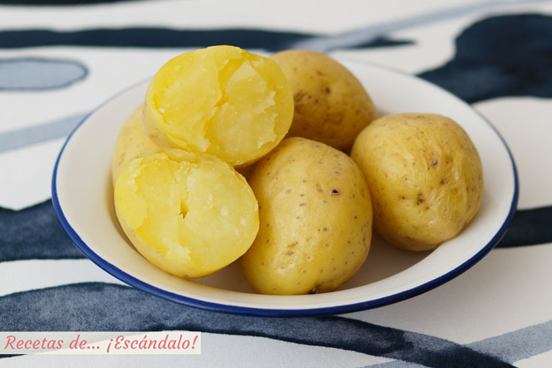 Patatas al microondas