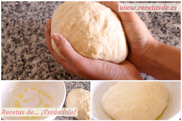 Receta masa de pizza