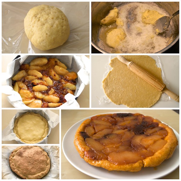 Receta de tarta tatin de manzana casera