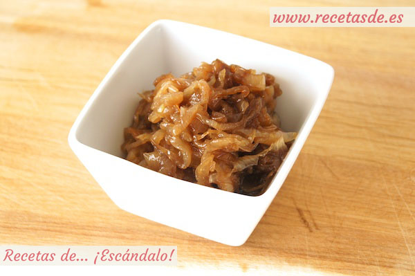 Cebolla caramelizada, la mejor receta
