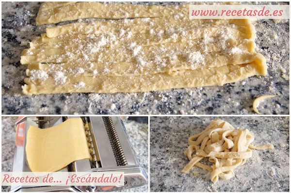 Cómo hacer pasta fresca casera