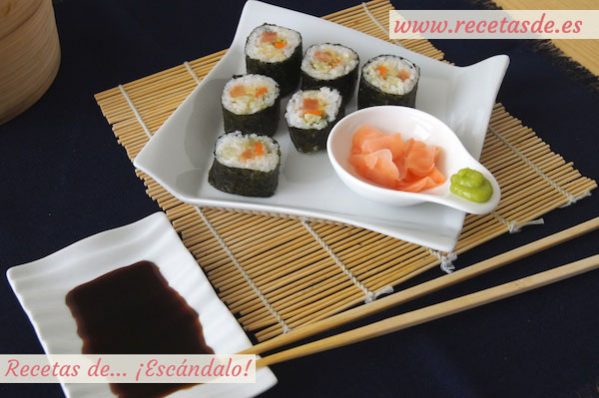 sushi en casa