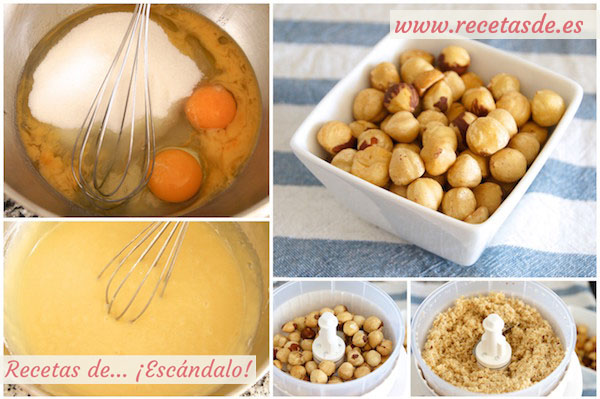 Cómo preparar bizcocho marmolado de yogur y Nutella, muy esponjoso