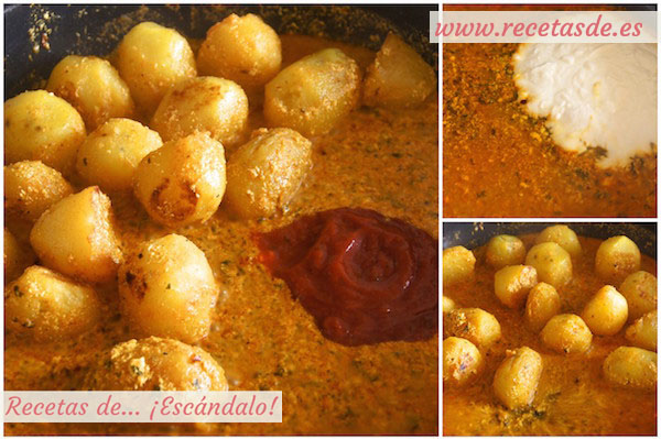 Cómo hacer la receta de patatas al microondas con curry rojo y yogur