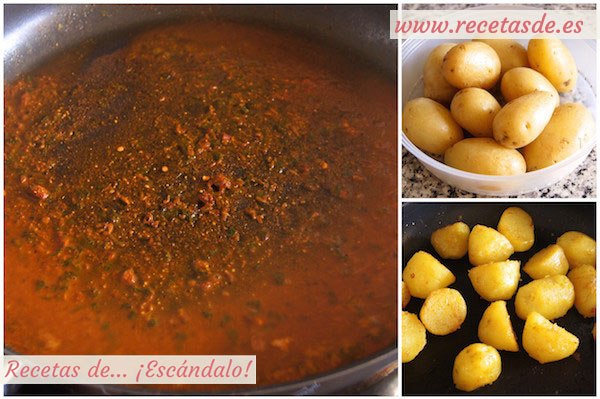 Cómo preparar patatas al microondas con curry rojo y yogur