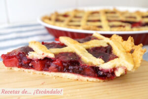 Tarta de cerezas americana o Cherry Pie