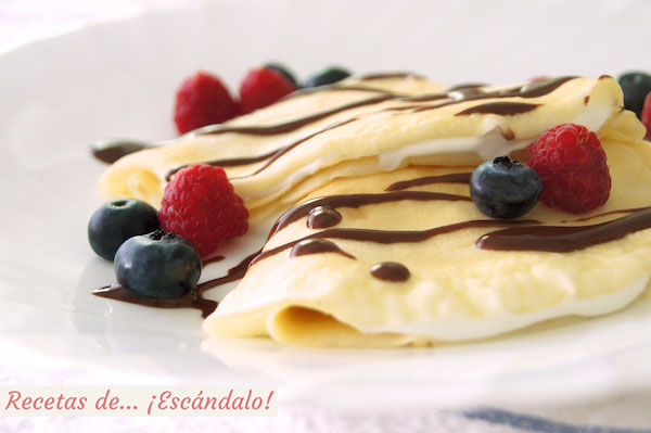 Como hacer masa de crepes, la receta definitiva