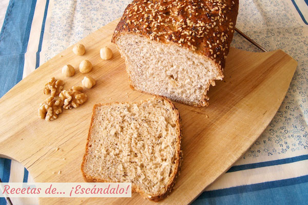 Hacer molde para integral pan de receta