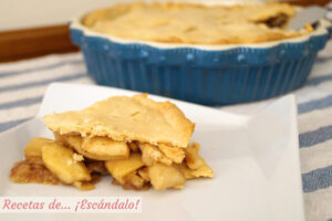 Apple Pie o tarta de manzana americana. Receta 100% casera