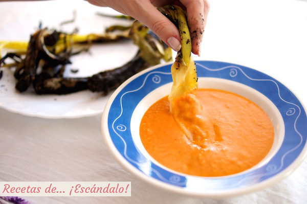 Salsa romesco para los calçots, la original y autentica