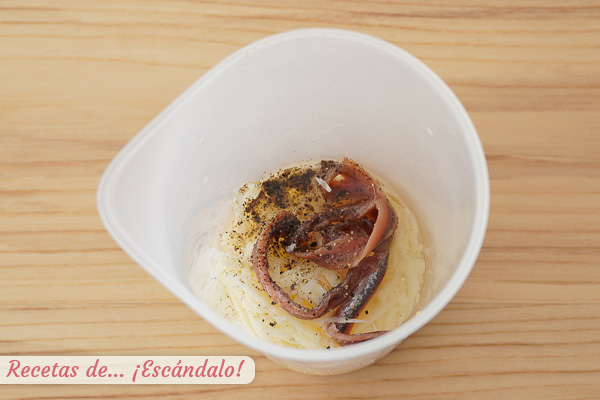 Ingredientes salsa cesar casera