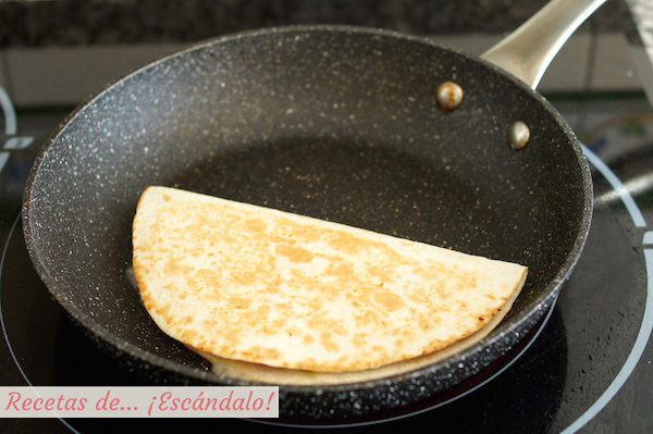 Receta de quesadillas mexicanas de jamon y queso