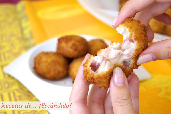 Croquetas de jamon caseras, la receta mas sabrosa