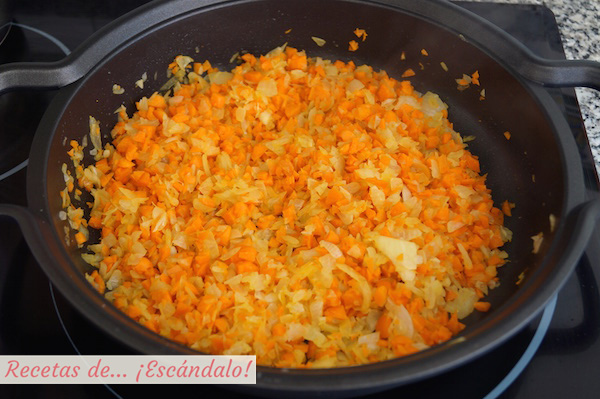 Verduras para la salsa