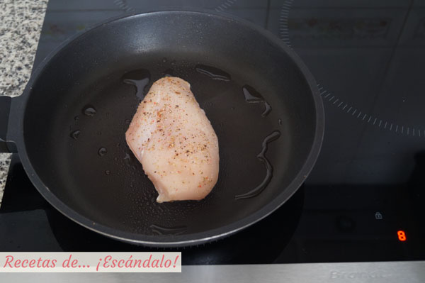 Pechuga de pollo a la plancha