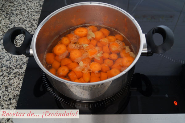 Zanahorias cocidas