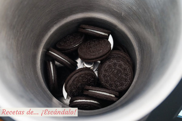 Galletas oreo para la base
