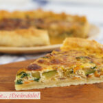 Quiche de verduras y queso