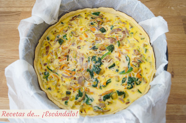 Quiche de verduras