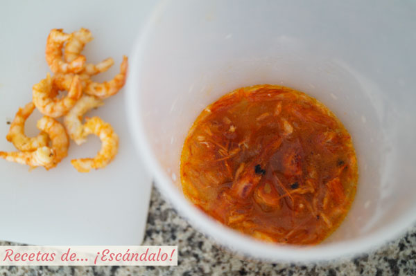 Gambas peladas