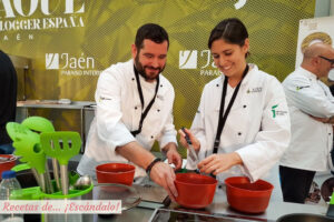 AOVE Blogger España 2017. Cocinando con los mejores aceites de oliva virgen extra en Jaén