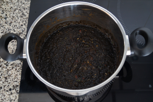 Salsa de tinta para los chipirones