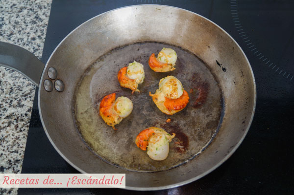 Zamburinas a la plancha