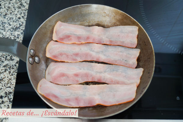 Bacon a la plancha