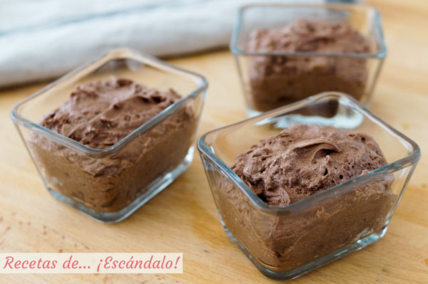 Mousse de chocolate