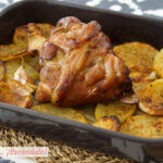 Codillo de cerdo asado