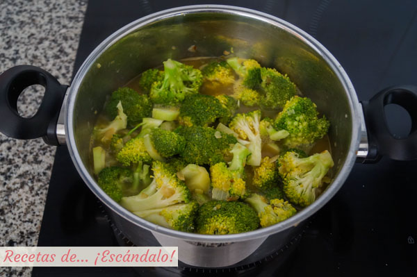Crema de brocoli