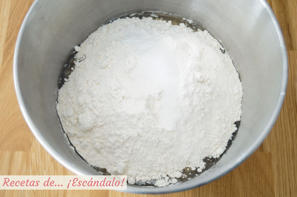 Ingredientes pan de avena de molde