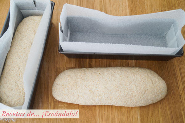 Pan de molde casero