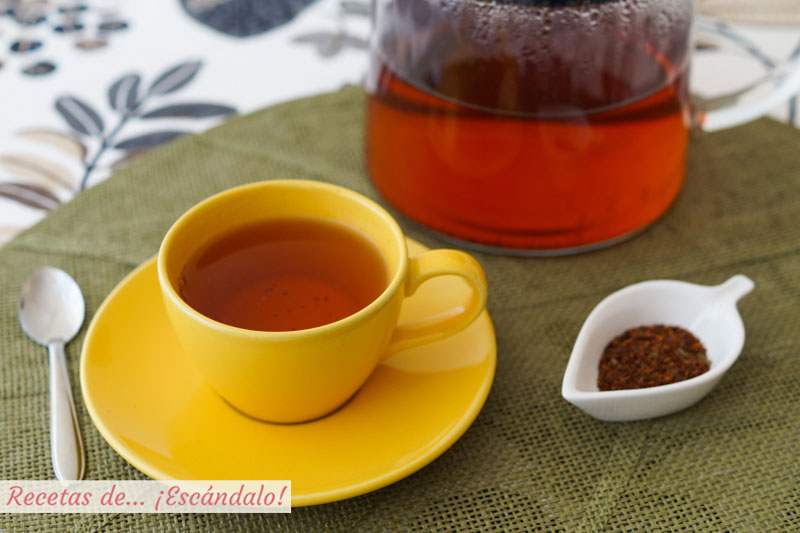 Aprende a preparar te rooibos para disfrutar de todo su sabor y propiedades