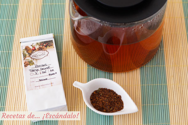 Te rooibos de fresa