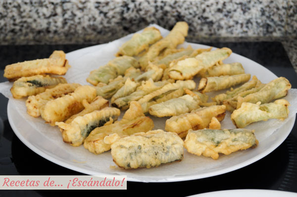 Tempura de verduras