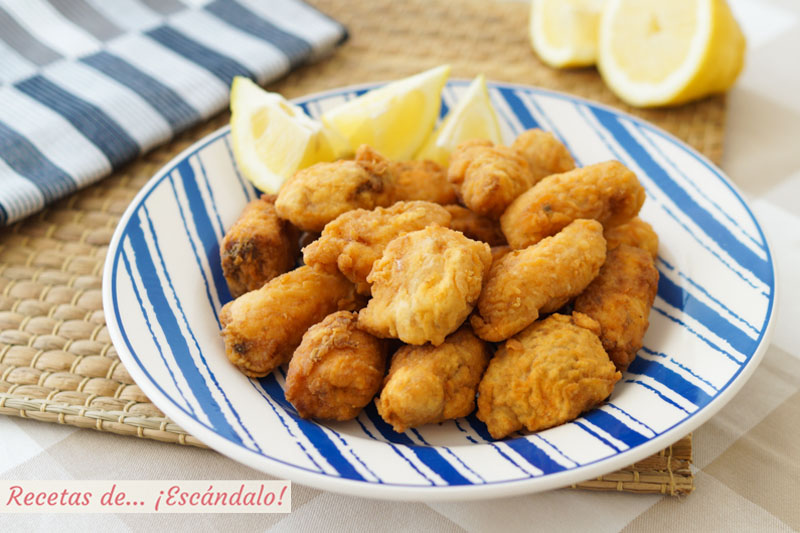 Cazon en adobo o bienmesabe, un aperitivo riquisimo con pescado