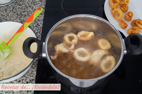 Como hacer calamares a la romana o calamares rebozados
