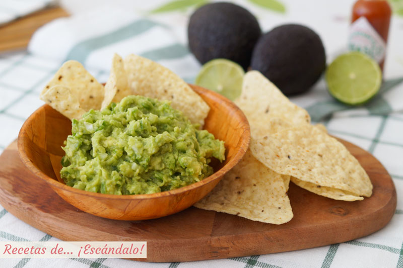 Como hacer guacamole casero. Conoce la receta mas sabrosa y sus ingredientes