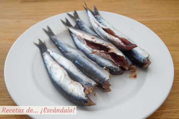 Como limpiar boquerones