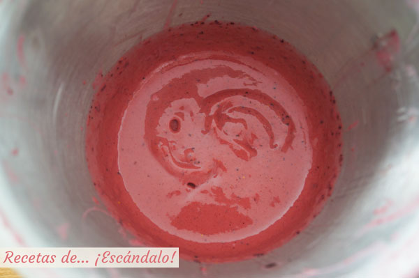 Helados de frutas y yogur