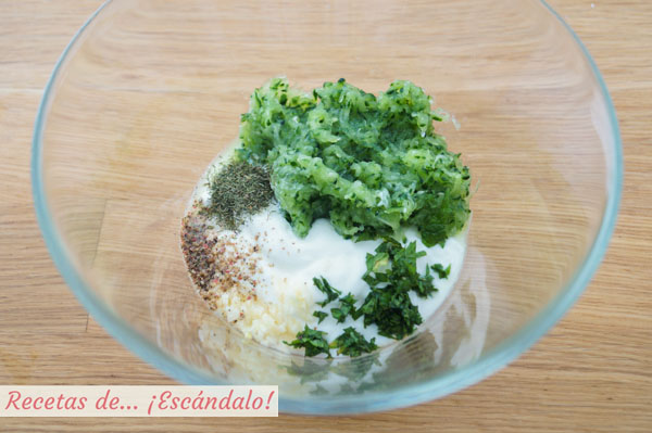 Ingredientes salsa tzatziki