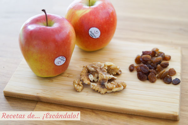 Ingredientes para porridge de avena o gachas de avena