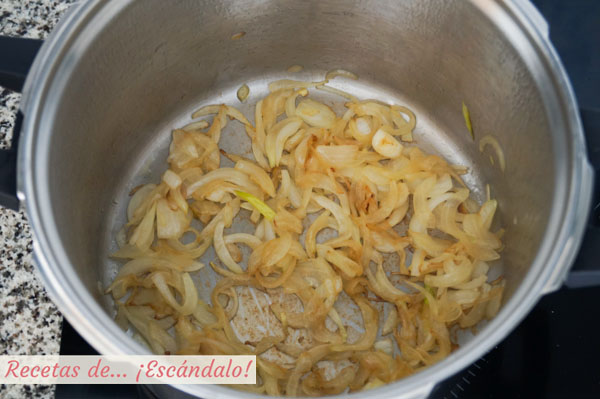 Cebolla para osobuco a la milanesa