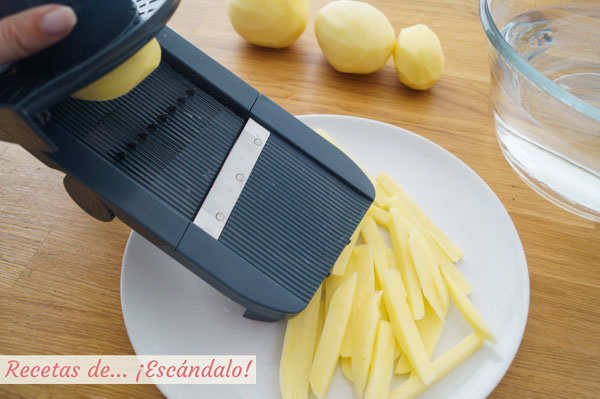 Patatas fritas al horno saludables