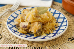 Receta de bonito encebollado, delicioso y fácil