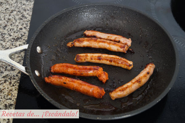 Salchichas para francesinha