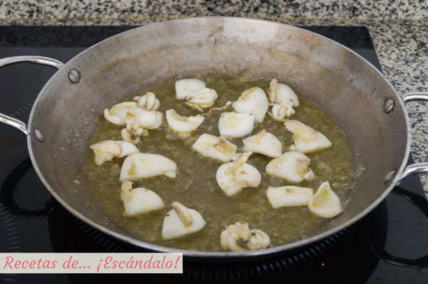 Sepia para paella mixta