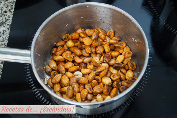 Maiz cancha cocinado